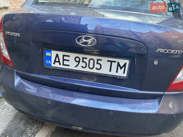 Синий Хендай Акцент, объемом двигателя 1.4 л и пробегом 177 тыс. км за 1944 $, фото 1 на Automoto.ua