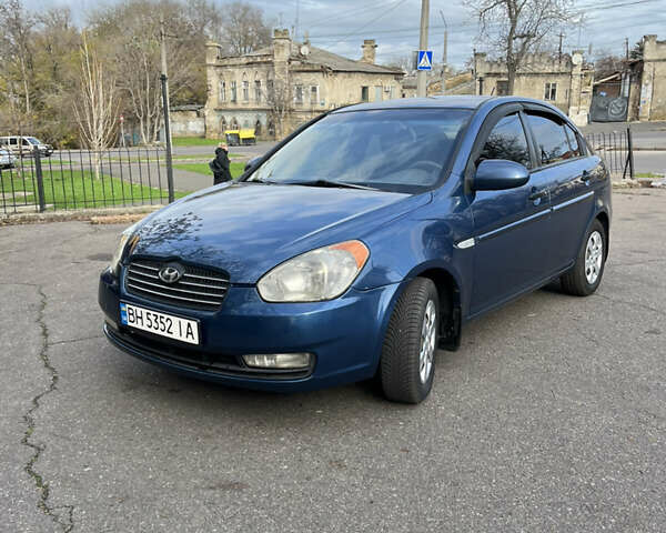 Синій Хендай Акцент, об'ємом двигуна 1.4 л та пробігом 210 тис. км за 4200 $, фото 1 на Automoto.ua