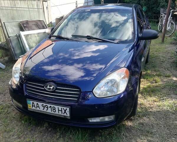 Синій Хендай Акцент, об'ємом двигуна 1.5 л та пробігом 249 тис. км за 5000 $, фото 1 на Automoto.ua