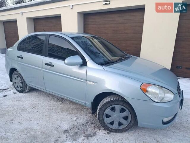 Синій Хендай Акцент, об'ємом двигуна 1.4 л та пробігом 230 тис. км за 4500 $, фото 1 на Automoto.ua