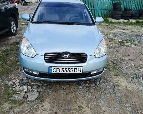 Синій Хендай Акцент, об'ємом двигуна 1.4 л та пробігом 80 тис. км за 7500 $, фото 1 на Automoto.ua