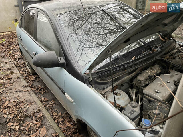 Синій Хендай Акцент, об'ємом двигуна 1.4 л та пробігом 250 тис. км за 1500 $, фото 1 на Automoto.ua