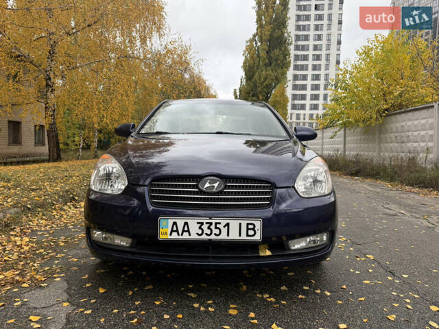 Синій Хендай Акцент, об'ємом двигуна 0 л та пробігом 63 тис. км за 6200 $, фото 1 на Automoto.ua