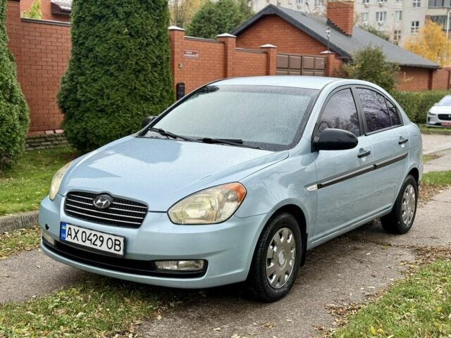 Синій Хендай Акцент, об'ємом двигуна 1.4 л та пробігом 227 тис. км за 3800 $, фото 1 на Automoto.ua