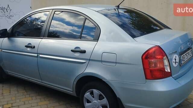 Синій Хендай Акцент, об'ємом двигуна 1.4 л та пробігом 230 тис. км за 3800 $, фото 1 на Automoto.ua