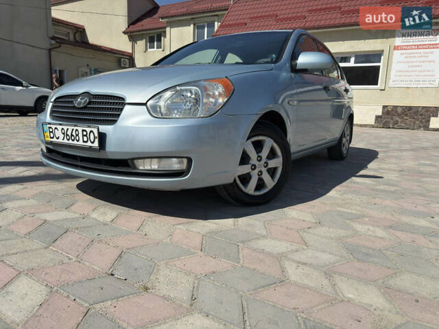 Синій Хендай Акцент, об'ємом двигуна 1.4 л та пробігом 168 тис. км за 4500 $, фото 1 на Automoto.ua