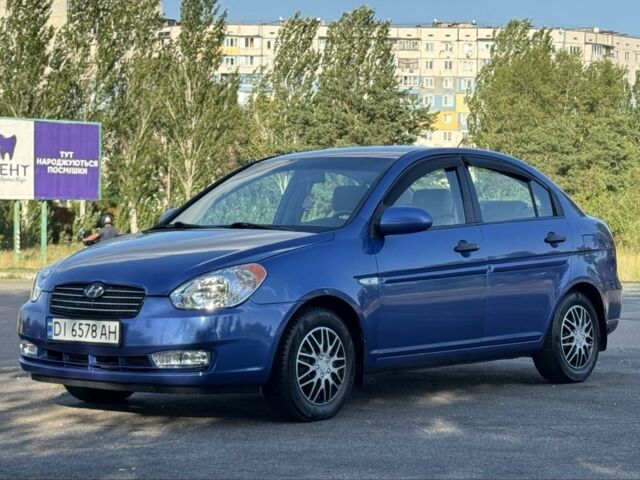 Синий Хендай Акцент, объемом двигателя 1.4 л и пробегом 191 тыс. км за 5331 $, фото 1 на Automoto.ua