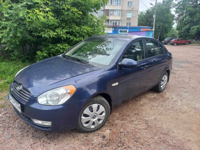 Синій Хендай Акцент, об'ємом двигуна 1.4 л та пробігом 160 тис. км за 4900 $, фото 1 на Automoto.ua