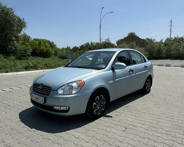 Синій Хендай Акцент, об'ємом двигуна 1.4 л та пробігом 94 тис. км за 5130 $, фото 1 на Automoto.ua