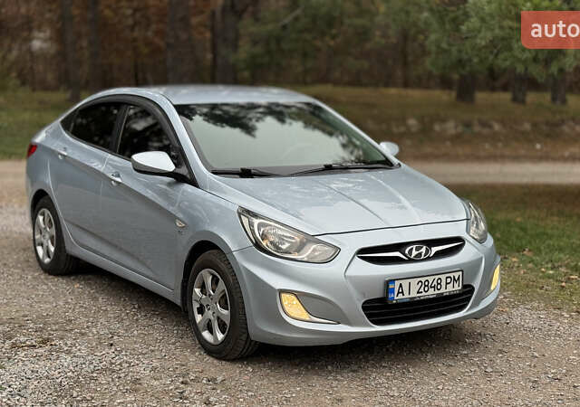 Синий Хендай Акцент, объемом двигателя 1.59 л и пробегом 265 тыс. км за 6950 $, фото 1 на Automoto.ua