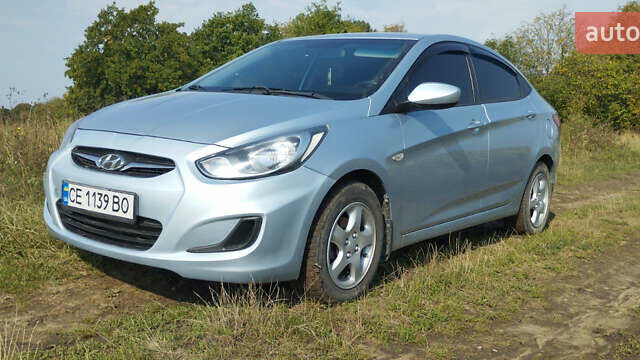 Синій Хендай Акцент, об'ємом двигуна 1.4 л та пробігом 158 тис. км за 5500 $, фото 1 на Automoto.ua