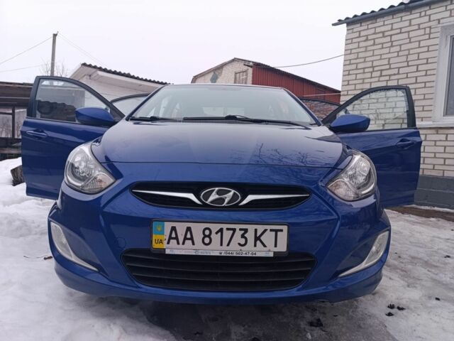 Синій Хендай Акцент, об'ємом двигуна 1.6 л та пробігом 173 тис. км за 6700 $, фото 1 на Automoto.ua