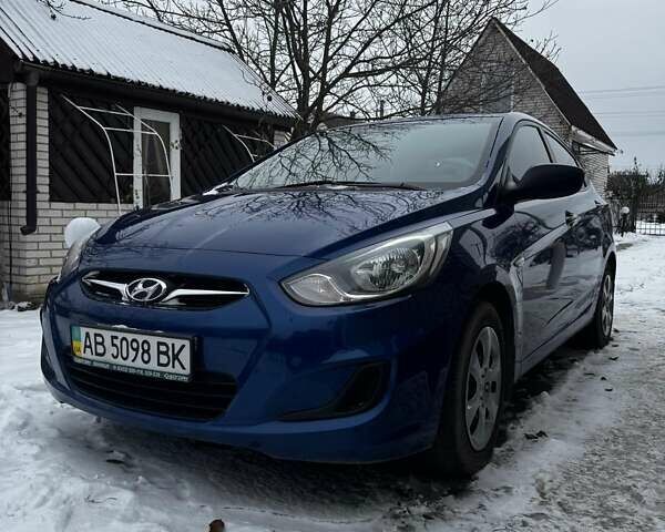 Синій Хендай Акцент, об'ємом двигуна 1.4 л та пробігом 47 тис. км за 8800 $, фото 1 на Automoto.ua