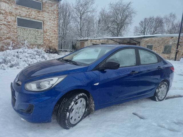 Синій Хендай Акцент, об'ємом двигуна 1.4 л та пробігом 108 тис. км за 4999 $, фото 1 на Automoto.ua