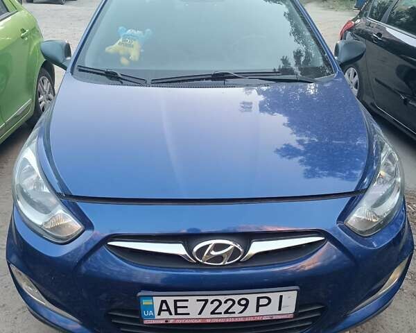 Синій Хендай Акцент, об'ємом двигуна 1.4 л та пробігом 107 тис. км за 6300 $, фото 1 на Automoto.ua