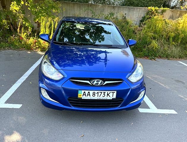 Синій Хендай Акцент, об'ємом двигуна 1.6 л та пробігом 227 тис. км за 6500 $, фото 1 на Automoto.ua