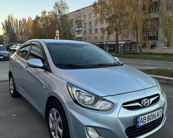 Синій Хендай Акцент, об'ємом двигуна 1.4 л та пробігом 138 тис. км за 7000 $, фото 1 на Automoto.ua