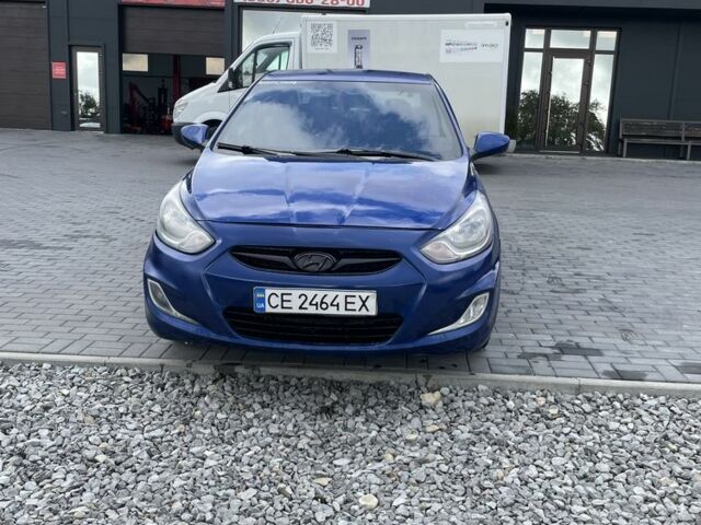 Синий Хендай Акцент, объемом двигателя 1.6 л и пробегом 2 тыс. км за 6000 $, фото 1 на Automoto.ua