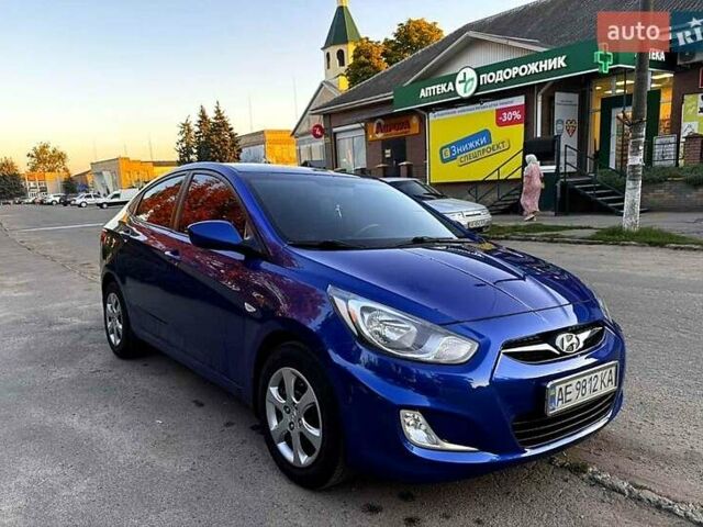 Синій Хендай Акцент, об'ємом двигуна 1.4 л та пробігом 150 тис. км за 7500 $, фото 1 на Automoto.ua