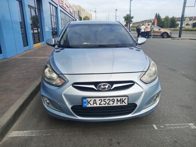 Синій Хендай Акцент, об'ємом двигуна 1.4 л та пробігом 221 тис. км за 6380 $, фото 1 на Automoto.ua