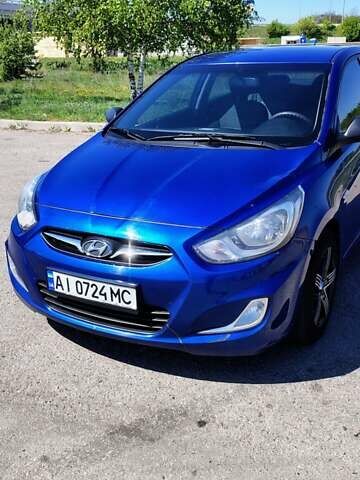 Синій Хендай Акцент, об'ємом двигуна 1.4 л та пробігом 170 тис. км за 7000 $, фото 1 на Automoto.ua