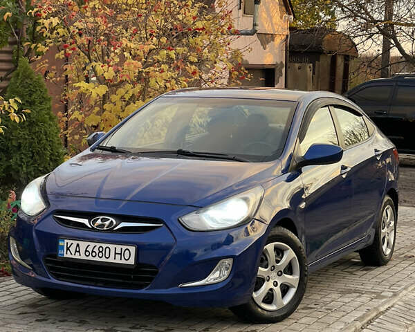 Синий Хендай Акцент, объемом двигателя 1.4 л и пробегом 116 тыс. км за 7777 $, фото 1 на Automoto.ua