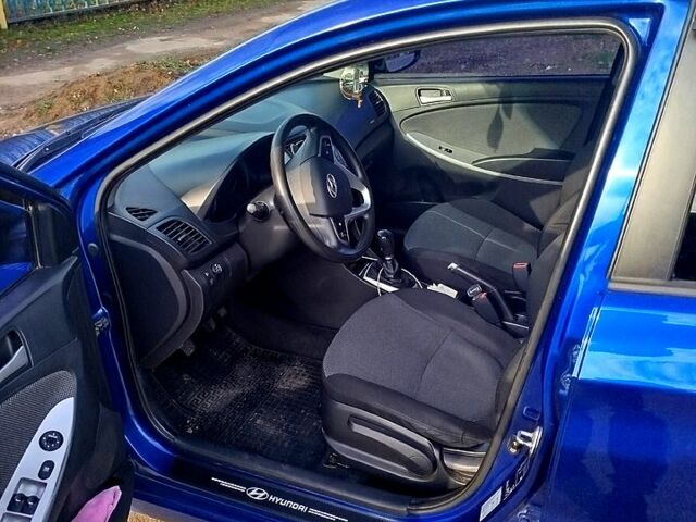 Синий Хендай Акцент, объемом двигателя 1.4 л и пробегом 190 тыс. км за 6500 $, фото 1 на Automoto.ua