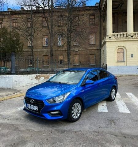 Синий Хендай Акцент, объемом двигателя 1.4 л и пробегом 178 тыс. км за 8300 $, фото 1 на Automoto.ua
