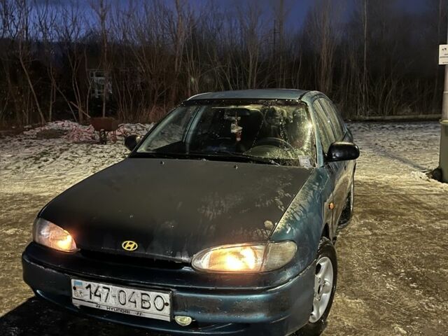 Зелений Хендай Акцент, об'ємом двигуна 1.5 л та пробігом 3 тис. км за 1100 $, фото 1 на Automoto.ua