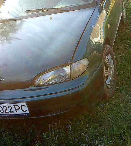 Зеленый Хендай Акцент, объемом двигателя 1.5 л и пробегом 316 тыс. км за 1300 $, фото 1 на Automoto.ua