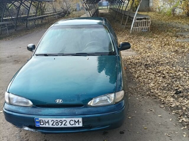 Зеленый Хендай Акцент, объемом двигателя 0 л и пробегом 300 тыс. км за 1500 $, фото 1 на Automoto.ua