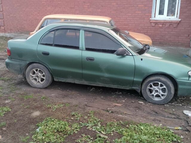 Зеленый Хендай Акцент, объемом двигателя 1.6 л и пробегом 13 тыс. км за 1500 $, фото 1 на Automoto.ua