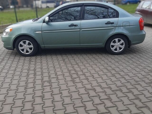 Зелений Хендай Акцент, об'ємом двигуна 1.4 л та пробігом 160 тис. км за 5100 $, фото 1 на Automoto.ua