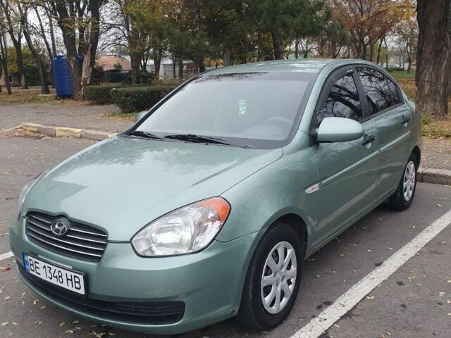 Зеленый Хендай Акцент, объемом двигателя 1.4 л и пробегом 288 тыс. км за 4500 $, фото 1 на Automoto.ua