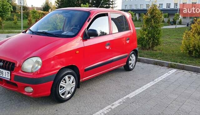 Хендай Атос 2000 у Мостисках на Automoto.ua Червоний Хендай Атос, об'ємом двигуна 1 л та пробігом 202 тис. км за 1800 $, фото 1 на Automoto.ua