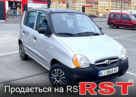 Хендай Атос, об'ємом двигуна 1 л та пробігом 1 тис. км за 3777 $, фото 1 на Automoto.ua