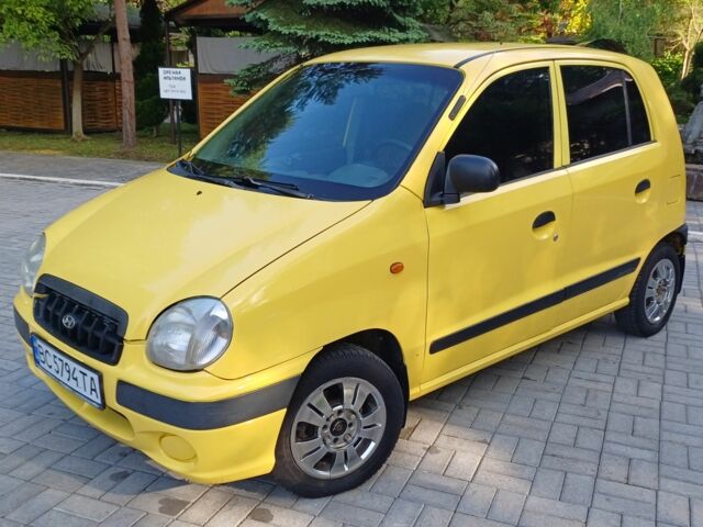 Жовтий Хендай Атос, об'ємом двигуна 1 л та пробігом 98 тис. км за 1650 $, фото 1 на Automoto.ua