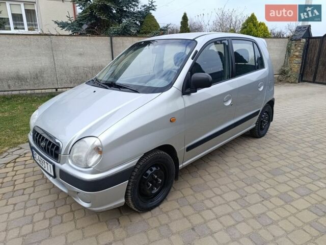 Серый Хендай Атос, объемом двигателя 1 л и пробегом 180 тыс. км за 2850 $, фото 1 на Automoto.ua