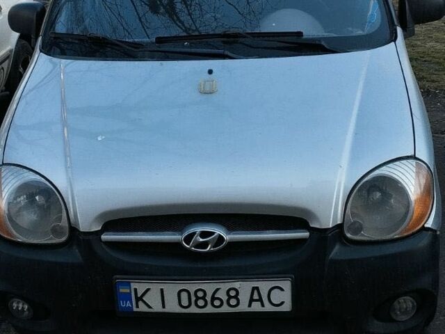 Серый Хендай Атос, объемом двигателя 1 л и пробегом 187 тыс. км за 2750 $, фото 1 на Automoto.ua