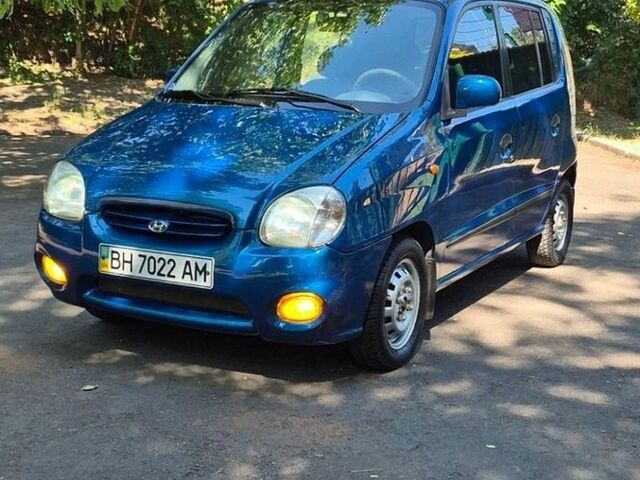 Синій Хендай Атос, об'ємом двигуна 1 л та пробігом 85 тис. км за 1950 $, фото 1 на Automoto.ua