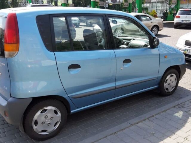 Синій Хендай Атос, об'ємом двигуна 1 л та пробігом 135 тис. км за 1100 $, фото 1 на Automoto.ua