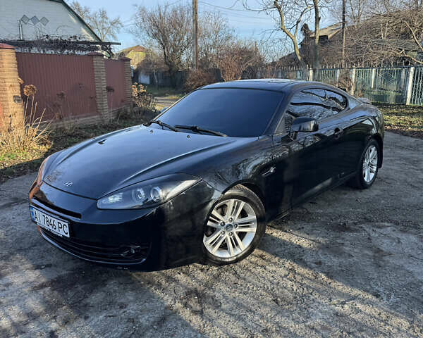 Черный Хендай Купе, объемом двигателя 1.98 л и пробегом 234 тыс. км за 5000 $, фото 1 на Automoto.ua