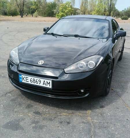 Черный Хендай Купе, объемом двигателя 1.98 л и пробегом 210 тыс. км за 6300 $, фото 1 на Automoto.ua