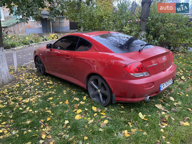 Червоний Хендай Купе, об'ємом двигуна 1.98 л та пробігом 240 тис. км за 5500 $, фото 1 на Automoto.ua