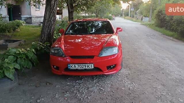 Червоний Хендай Купе, об'ємом двигуна 2.7 л та пробігом 186 тис. км за 5800 $, фото 1 на Automoto.ua