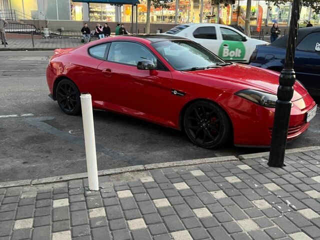 Красный Хендай Купе, объемом двигателя 2.7 л и пробегом 230 тыс. км за 5999 $, фото 1 на Automoto.ua