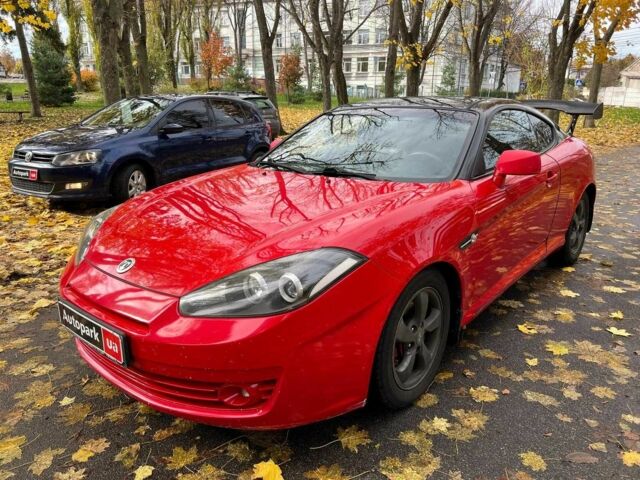 Хендай Купе 2008 в Киеве на Automoto.ua Красный Хендай Купе, объемом двигателя 2 л и пробегом 209 тыс. км за 6490 $, фото 1 на Automoto.ua