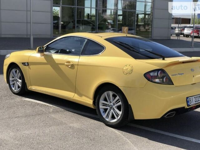 Жовтий Хендай Купе, об'ємом двигуна 2 л та пробігом 198 тис. км за 7199 $, фото 1 на Automoto.ua