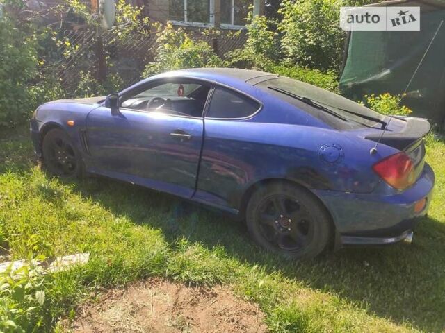 Синий Хендай Купе, объемом двигателя 2 л и пробегом 235 тыс. км за 3400 $, фото 1 на Automoto.ua