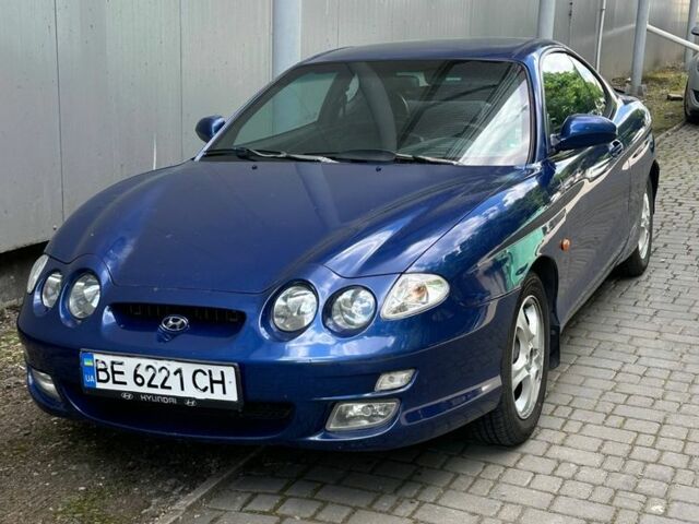 Синій Хендай Купе, об'ємом двигуна 2 л та пробігом 2 тис. км за 2650 $, фото 1 на Automoto.ua